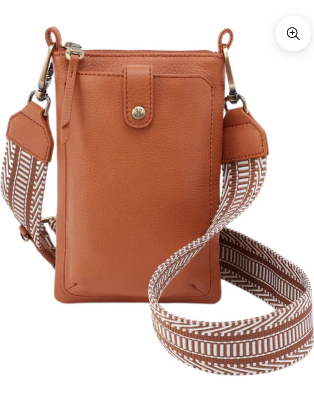 HOBO Cass Phone Crossbody Bag Butterscotch NWT